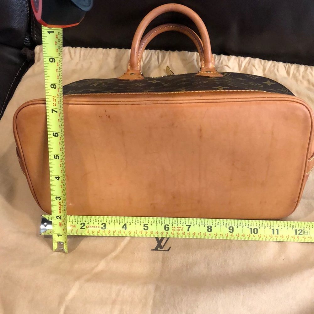 LOUIS VUITTON Alma Monogram Top Handle Crossbody Shoulder Bag VI0916 - Picture 13 of 16